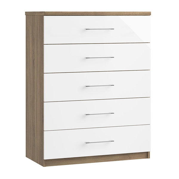 Ashley Living Camberley 5 Drawer Chest of Drawers Wayfair.co.uk